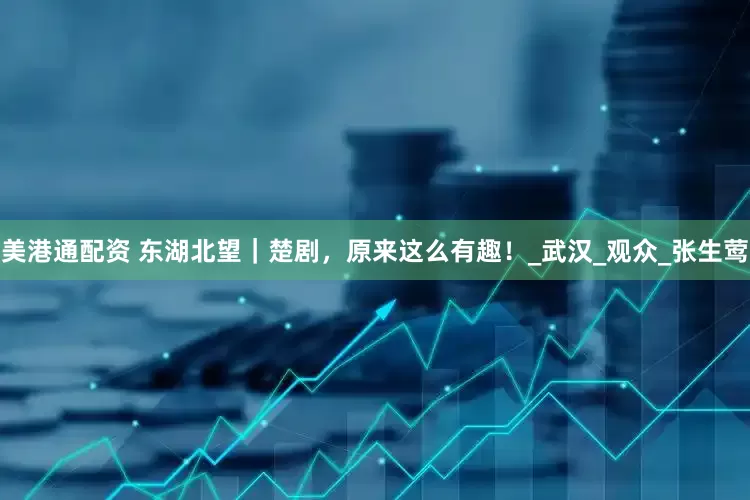 美港通配资 东湖北望｜楚剧，原来这么有趣！_武汉_观众_张生莺