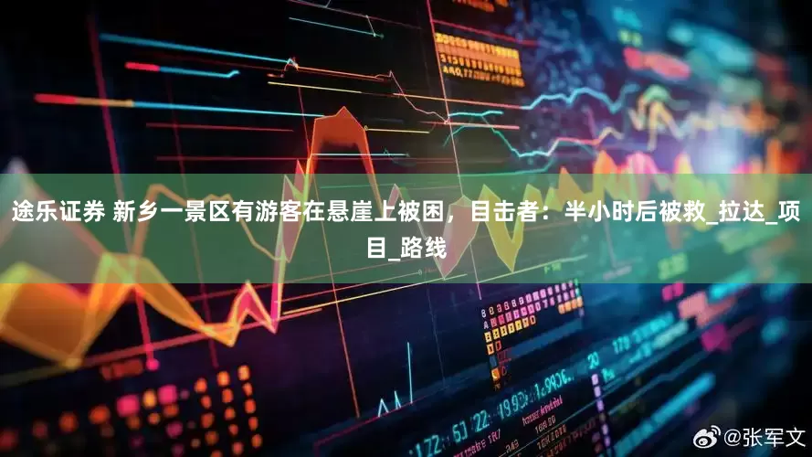 途乐证券 新乡一景区有游客在悬崖上被困，目击者：半小时后被救_拉达_项目_路线